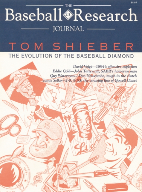 The Baseball Research Journal (BRJ), Volume 23, Paperback Book