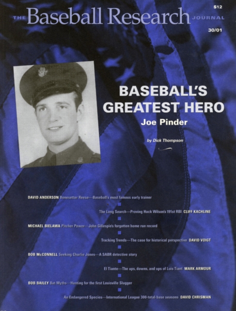 The Baseball Research Journal (BRJ), Volume 30, Paperback / softback Book