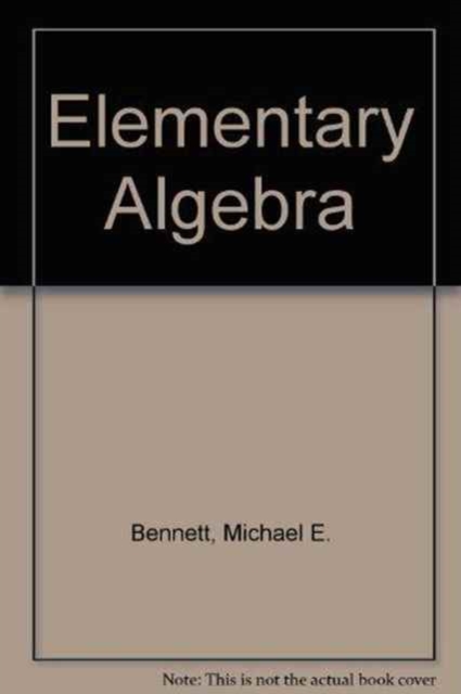 Elementary Algebra, Paperback / softback Book