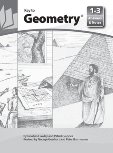 Key to Geometry, Books 1-3, Answers and Notes, Spiral bound Book