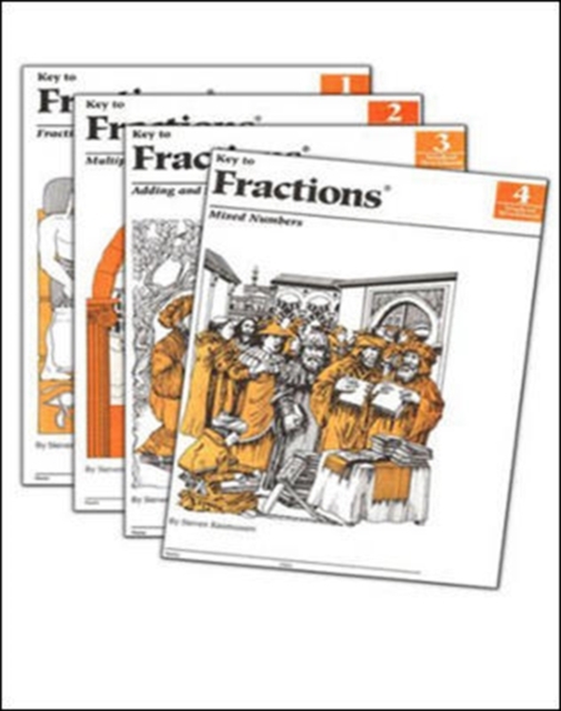 Key to Fractions, Books 1-4, Reproducible Tests, Book Book