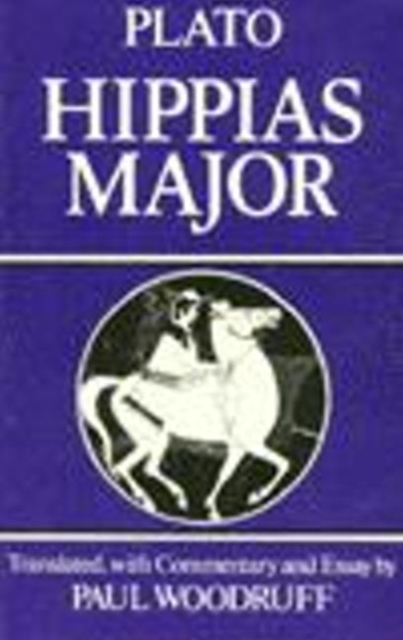 Hippias Major, Hardback Book
