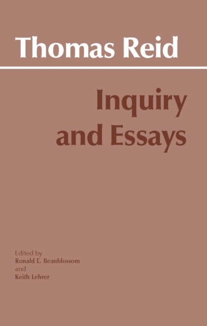 Inquiry and Essays, Paperback / softback Book
