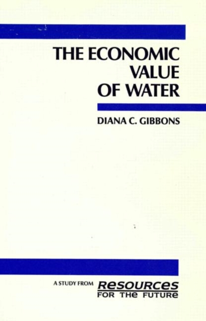 The Economic Value of Water, Paperback / softback Book