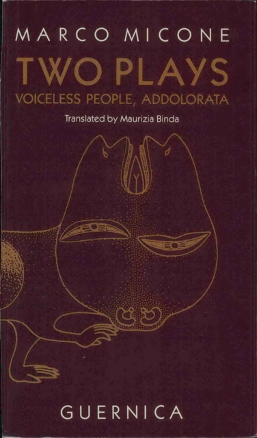 Voiceless People and Addolorata : Two Plays, Paperback / softback Book