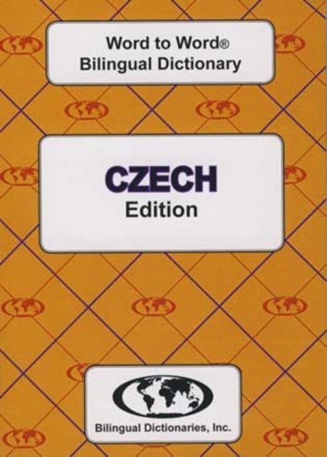 English-Czech & Czech-English Word-to-Word Dictionary, Paperback / softback Book