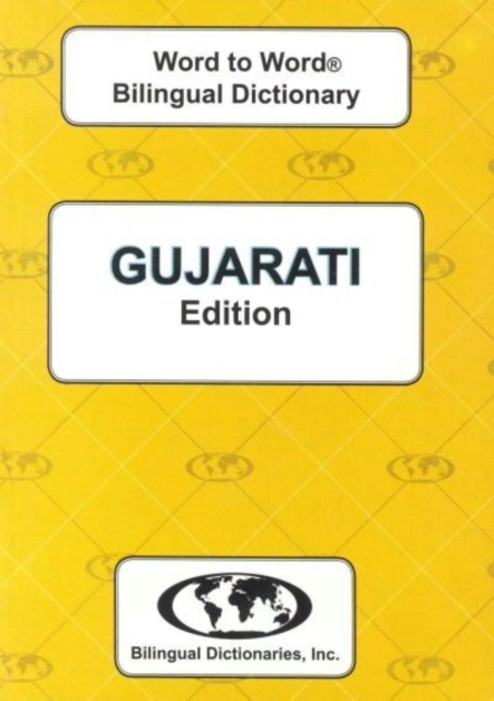 English-Gujarati & Gujarati-English Word-to-Word Dictionary, Paperback / softback Book