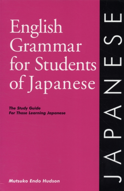 English Grammar for Students of Japanese, Paperback / softback Book