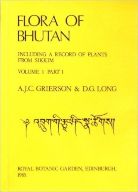 Flora of Bhutan : Volume 1, Part 1, Paperback / softback Book