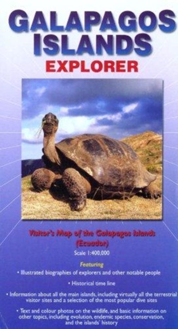 Galapagos Islands Explorer : Visitor's Map of the Galapagos Islands (Ecuador), Sheet map, folded Book