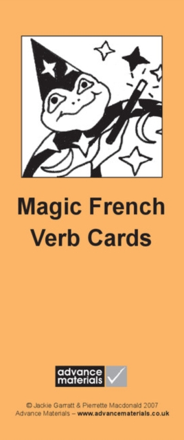 Magic French Verb Cards Flashcards (8) : Speak French more Fluently!, Cards Book