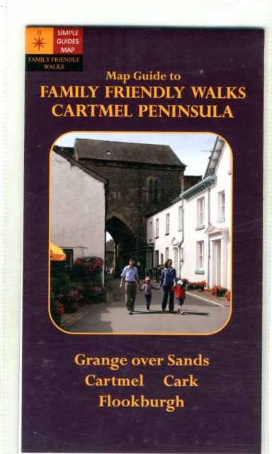 Family-Friendly Walks Cartmel Peninsula. Map Guide, Sheet map, folded Book
