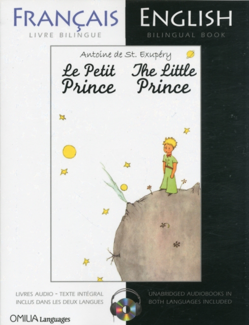 The Little Prince : French/English bilingual edition with CD, Mixed media product Book