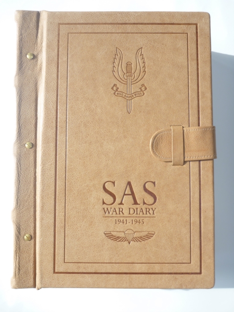 SAS War Diary 1941-1945, Leather / fine binding Book