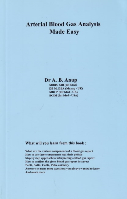 Arterial Blood Gas Analysis Made Easy, Paperback / softback Book