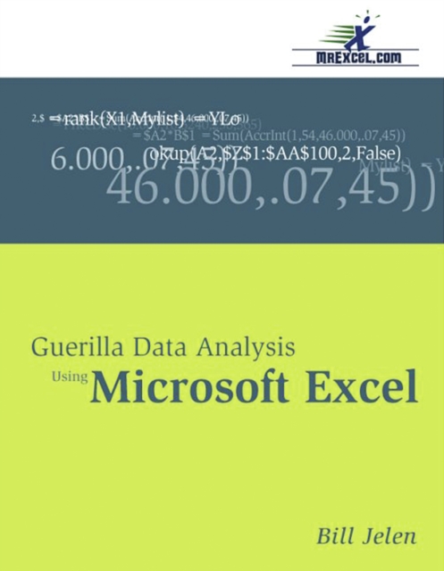 Guerilla Data Analysis Using Microsoft Excel, PDF eBook