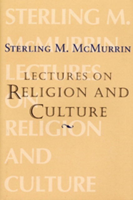 Lectures On Religion and Culture, Hardback Book