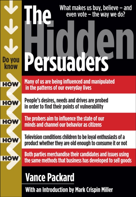 The Hidden Persuaders, Paperback / softback Book