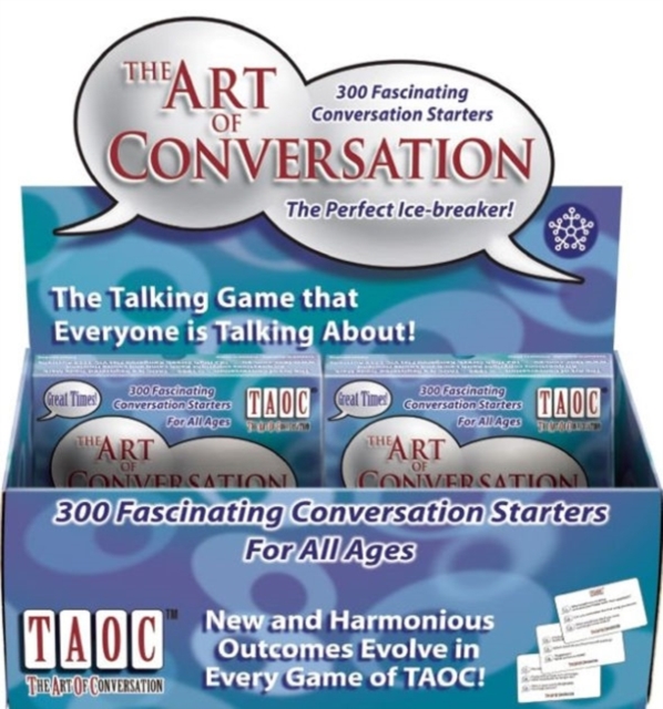 The Art of Conversation 12 Copy Display Shipper - All Ages, Multiple-component retail product Book