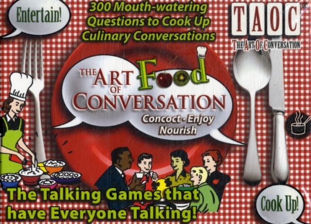 Art of Conversation - Food, Cards Book