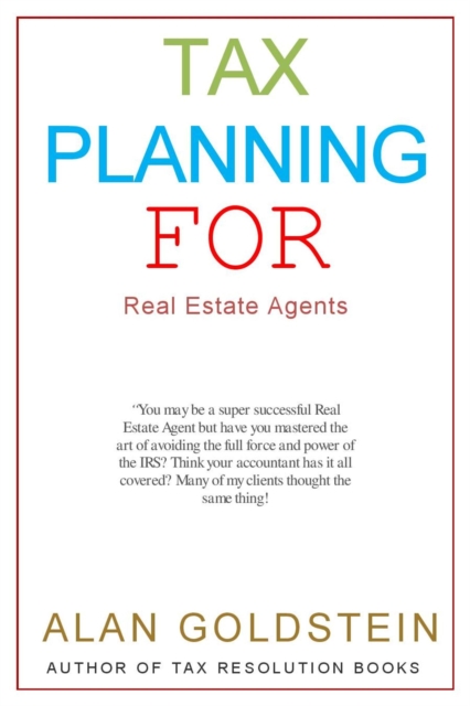 Tax Planning for Real Estate Agents, EPUB eBook