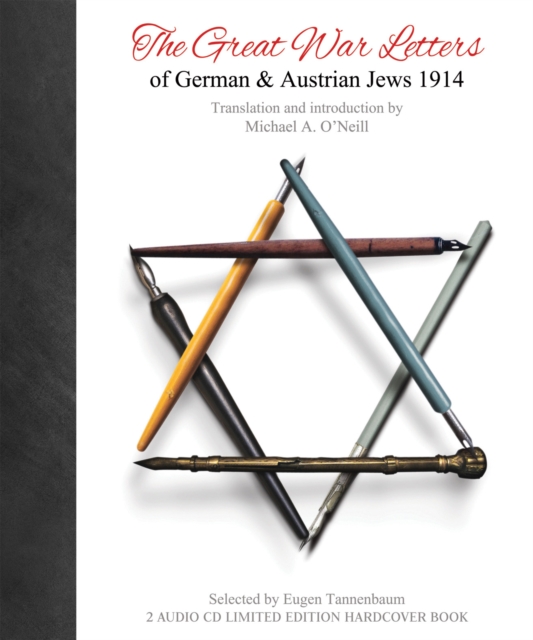 Great War Letters of German & Austrian Jews 1914, Hardback Book