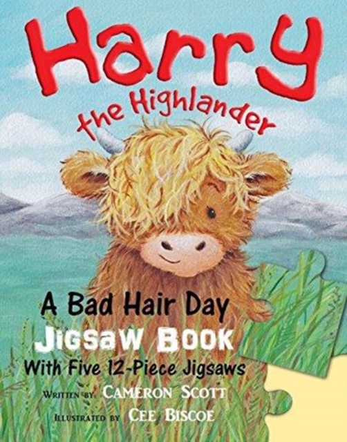 Harry the Highlander: A Bad Hair Day Jigsaw Book, Novelty book Book