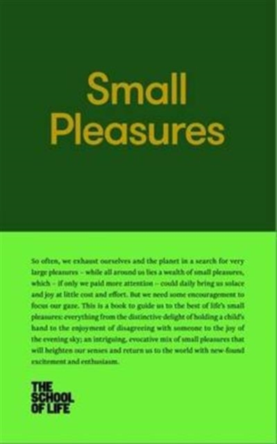 Small Pleasures, Hardback Book