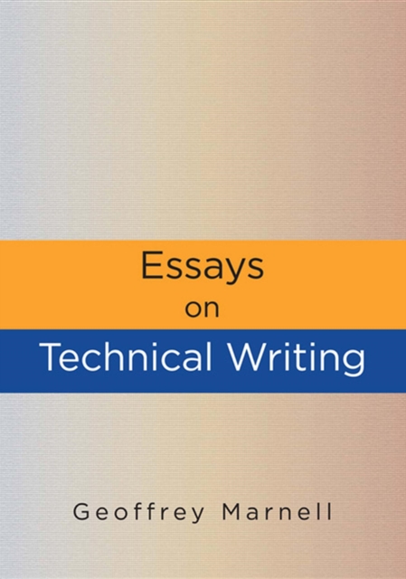 Essays on Technical Writing, EPUB eBook
