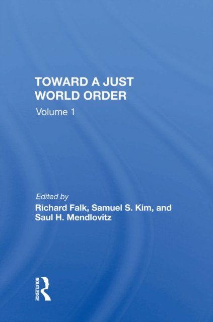 Toward A Just World Order, PDF eBook