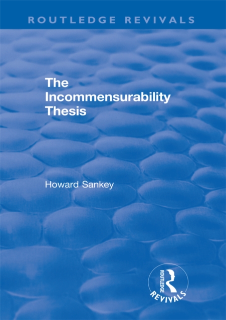 The Incommensurability Thesis, PDF eBook