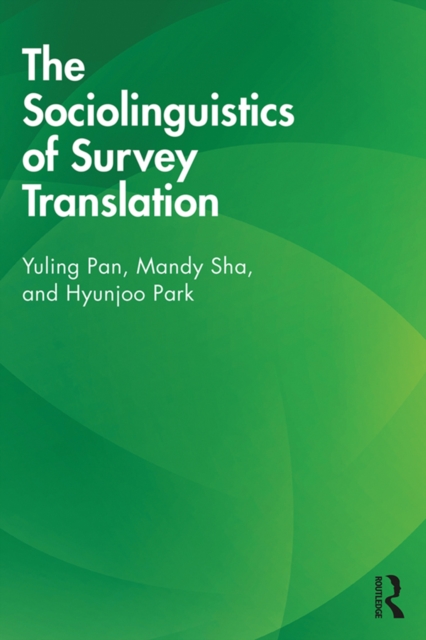 The Sociolinguistics of Survey Translation, PDF eBook