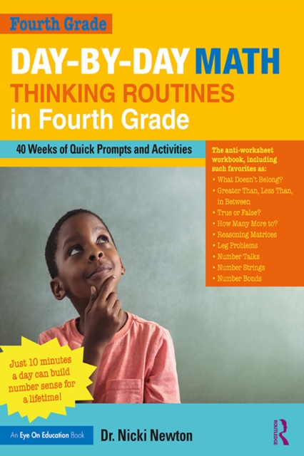 Day-by-Day Math Thinking Routines in Fourth Grade : 40 Weeks of Quick Prompts and Activities, PDF eBook