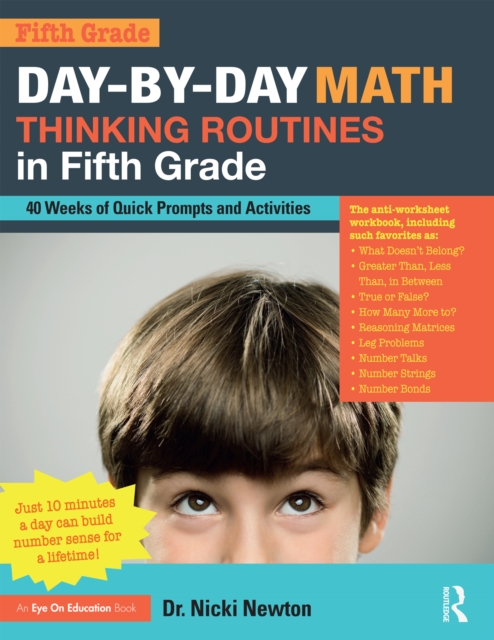 Day-by-Day Math Thinking Routines in Fifth Grade : 40 Weeks of Quick Prompts and Activities, PDF eBook
