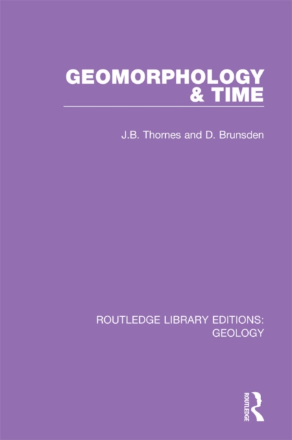 Geomorphology & Time, PDF eBook