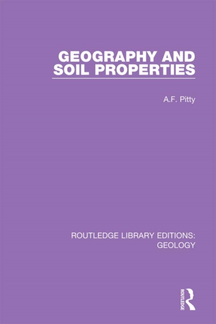 Geography and Soil Properties, PDF eBook