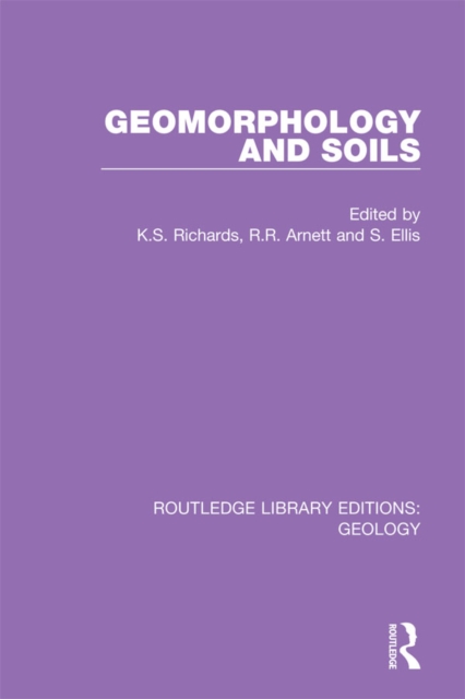 Geomorphology and Soils, PDF eBook