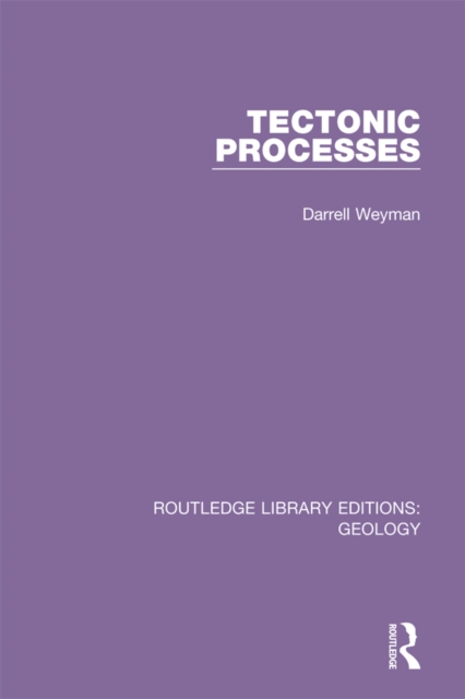 Tectonic Processes, PDF eBook