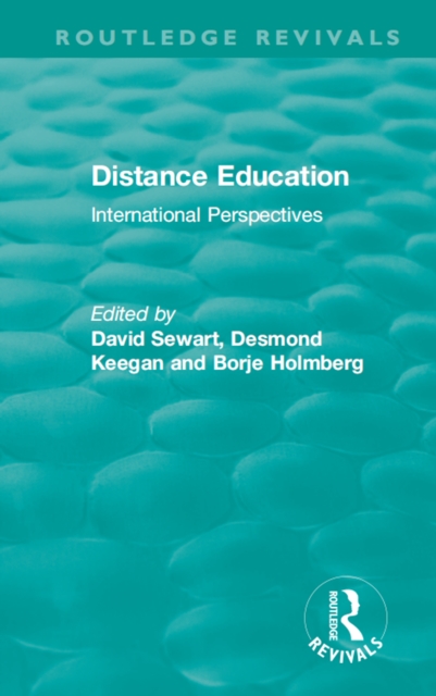 Distance Education : International Perspectives, EPUB eBook