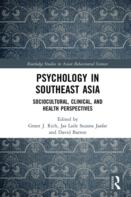 Psychology in Southeast Asia : Sociocultural, Clinical, and Health Perspectives, EPUB eBook