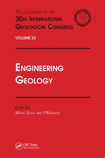 Engineering Geology : Proceedings of the 30th International Geological Congress, Volume 23, EPUB eBook