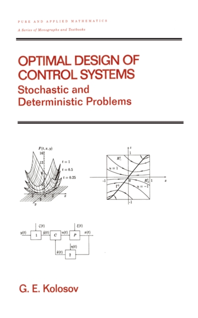 Optimal Design of Control Systems : Stochastic and Deterministic Problems (Pure and Applied Mathematics: A Series of Monographs and Textbooks/221), PDF eBook