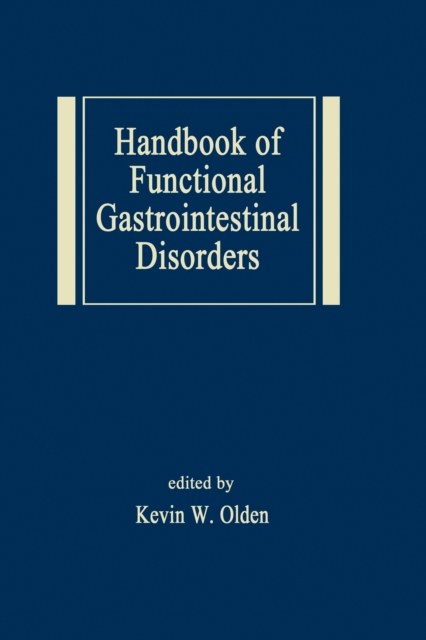 Handbook of Functional Gastrointestinal Disorders, PDF eBook