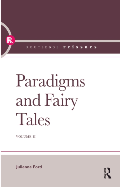 Paradigms and Fairy Tales : Volume 2, PDF eBook