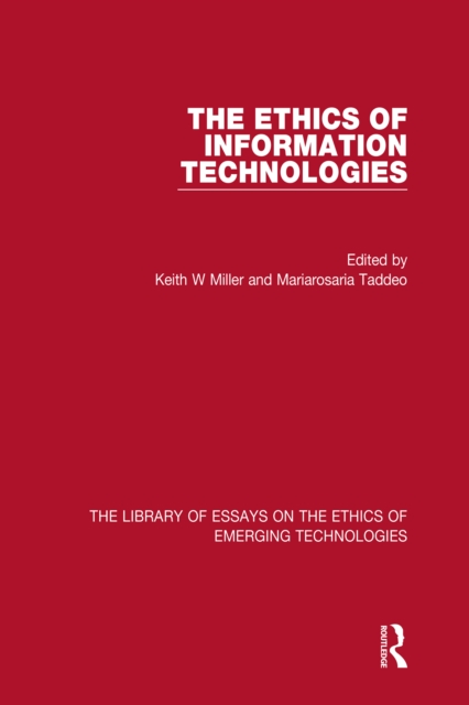 The Ethics of Information Technologies, EPUB eBook