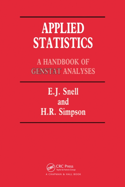Applied Statistics : Handbook of GENSTAT Analysis, EPUB eBook