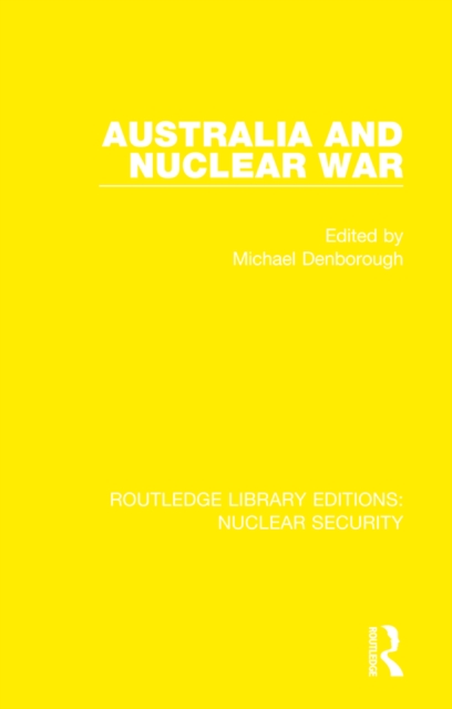 Australia and Nuclear War, PDF eBook