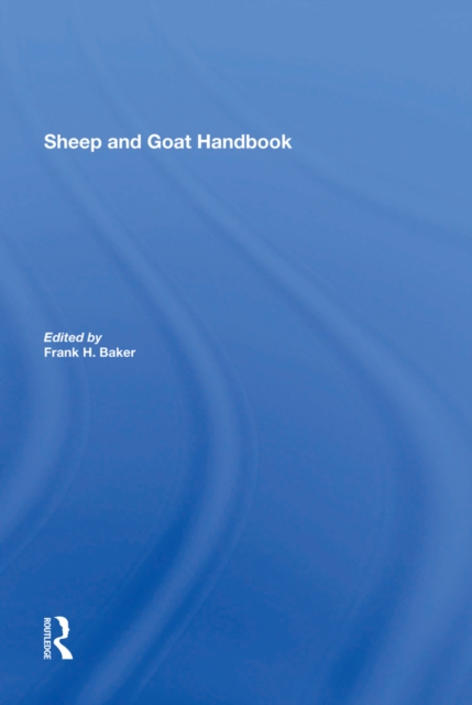 Sheep And Goat Handbook, Vol. 3, PDF eBook