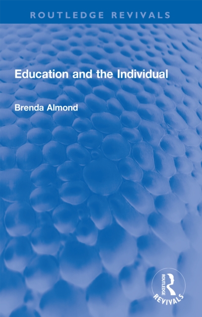 Education and the Individual, PDF eBook