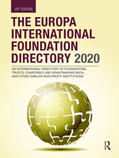 The Europa International Foundation Directory 2020, EPUB eBook